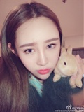 Kiss pop up photo of AISs star model Xin Yang(13)