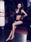 Kiss pop up photo of AISs star model Xin Yang(7)