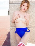[AISs love] silk stockings leg beauty outdoor shoot no.066 Ruoxi's sunbathing(60)