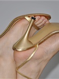 Fannie芬妮高清原图之精致女人的选择 秀美脚踝的魅惑（金色旋律）NO.212(29)