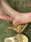 Fannie Fanny HD original golden sandal no.231(52)