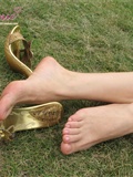 Fannie Fanny HD original golden sandal no.231(65)