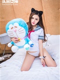 [toutiaogirls headline goddess] 2016-08-29 Doraemon portrait of Cui Aixi(1)