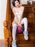 [Toutiao girls headline goddess] 2016-10-20 million kinds of style basketball photo nini(11)