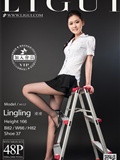 [ligui cabinet] 2014.10.07 online beauty model Ling Ling(1)