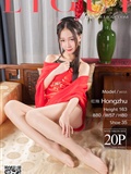 [ligui cabinet] May 8, 2017 fashion photo model red candle(21)