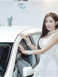Photo of car model Li Zhenying in Korea(27)