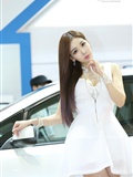 Photo of car model Li Zhenying in Korea(65)