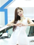 Photo of car model Li Zhenying in Korea(66)