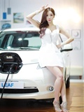 Photo of car model Li Zhenying in Korea(71)