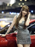 South Korean model goddess Li Enhui 2014 Busan International Auto Show atlas package 1(9)