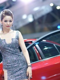 South Korean model goddess Li Enhui 2014 Busan International Auto Show atlas package 1(18)