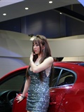 South Korean model goddess Li Enhui 2014 Busan International Auto Show atlas package 1(31)