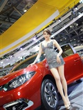 South Korean model goddess Li Enhui 2014 Busan International Auto Show atlas package 2(12)