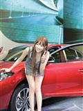 South Korean model goddess Li Enhui 2014 Busan International Auto Show atlas package 2(149)
