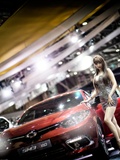 South Korean model goddess Li Enhui 2014 Busan International Auto Show atlas package 3(19)