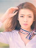 Liu Siqi, beautiful stewardess, Hong Kong International Airport(45)