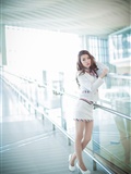 Liu Siqi, beautiful stewardess, Hong Kong International Airport(70)