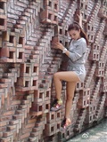 34d slim waist and long legs - photo of Guo Qingqing's private house(70)