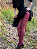 [Sibao VIP] blood spurting temptation! Early set of pictures of Zisi slender leg silk treasure(30)