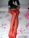 [little witch] beautiful legs wrapped in silk stockings of various colors(4)
