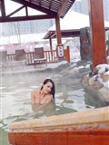 [tgod push goddess] on April 30, 2015, goddess drives to Daqing Lindian north country hot spring Luo WANYING(3)
