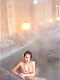 [tgod push goddess] on April 30, 2015, goddess drives to Daqing Lindian north country hot spring Luo WANYING(39)