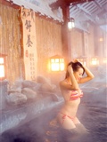 [tgod push goddess] on April 30, 2015, goddess drives to Daqing Lindian north country hot spring Luo WANYING(40)