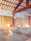 [tgod push goddess] on April 30, 2015, goddess drives to Daqing Lindian north country hot spring Luo WANYING(43)