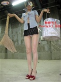 Around Qingqing Xueer subway station, old man's silly eyes, Bini, ultrathin shredded pork and red high heels!(23)