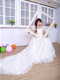 Girls' white wedding dress of Electrical Engineering Department(13)