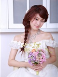 Girls' white wedding dress of Electrical Engineering Department(17)