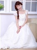 Girls' white wedding dress of Electrical Engineering Department(6)