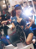 Super sexy beauty car model Liu Zhihui show sexy jeans(51)