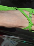 Fannie Fanny HD original colorful flip flop. green(7)