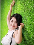 Korean model Cui Zhixiang - Striped photo(5)