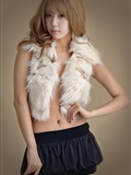 South Korean supermodel Xu Yunmei's sexy fur photo(23)