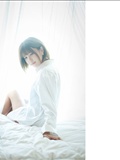 South Korean supermodel Xu Yunmei white gauze skirt room photo(49)