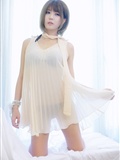 South Korean supermodel Xu Yunmei white gauze skirt room photo(52)