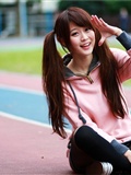 Taiwan's pure beauty - Yuyu - Baibai - campus cute(12)