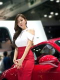 2015韩国国际车展韩国丽人崔星雅(19)