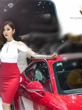 2015韩国国际车展韩国丽人崔星雅(22)