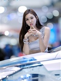 Cui Yuzhen, a beautiful car model at 2015 Korea auto show(11)