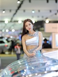Cui Yuzhen, a beautiful car model at 2015 Korea auto show(2)