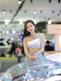 Cui Yuzhen, a beautiful car model at 2015 Korea auto show(33)