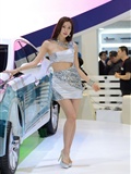 Cui Yuzhen, a beautiful car model at 2015 Korea auto show(34)