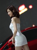 2015 Korea international auto show beautiful car model Jin Yaran(10)