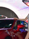 2015 Korea international auto show beautiful car model Jin Yaran(12)