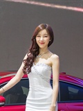 2015 Korea international auto show beautiful car model Jin Yaran(16)