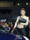 2015韩国国际车展超级车模李晓英(7)